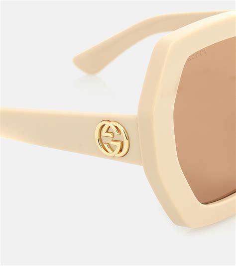 gucci glitterhexagon sunglasses|gucci photochromic sunglasses.